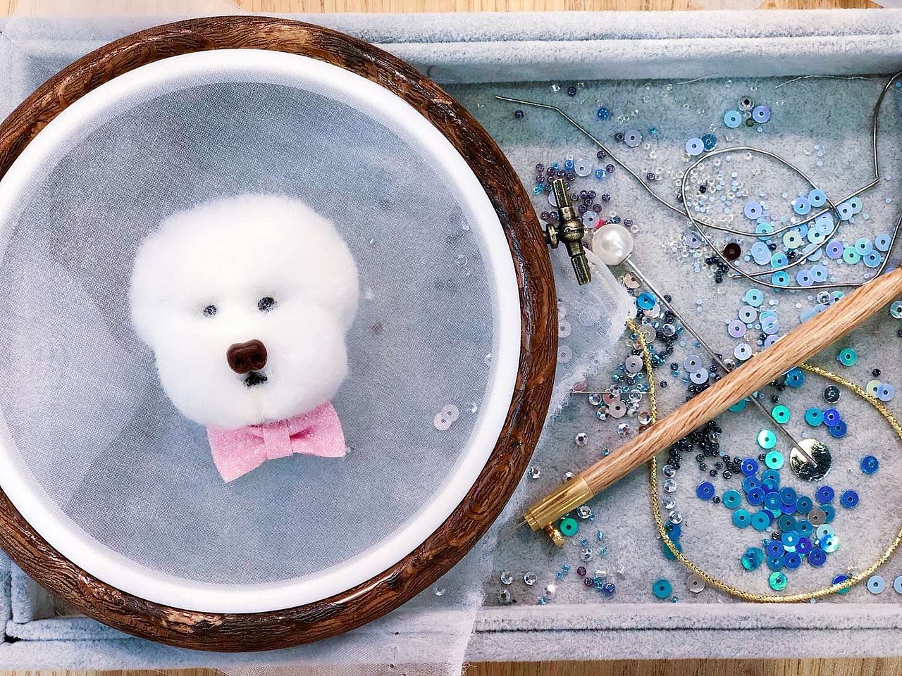 手工作品集之——{毛毡小物。}