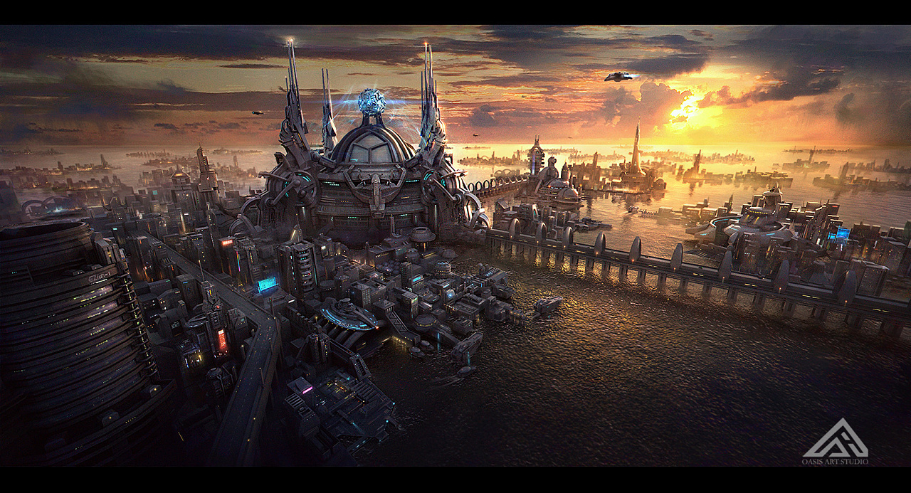 17年创作的一组影视概念图