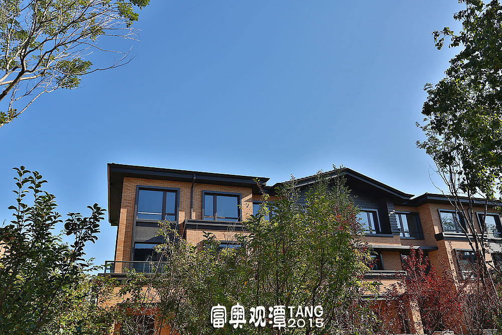 长春富奥 观潭联排别墅景观（图ZMzQxMzgyNjg=） - 环境/建筑摄影 - 站酷设计师marinetzk原创素材 - 站酷ZCOOL