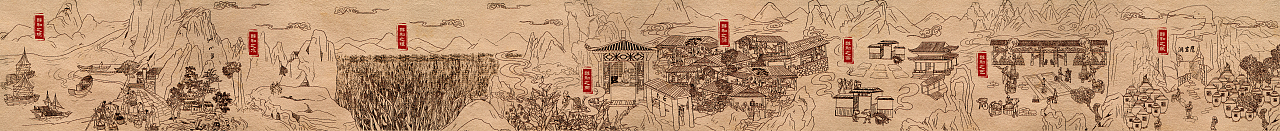 线-稿子长图（图ZMjQzMTE2ODE2） - 商业插画 - 站酷设计师二笔兔子原创素材 - 站酷ZCOOL