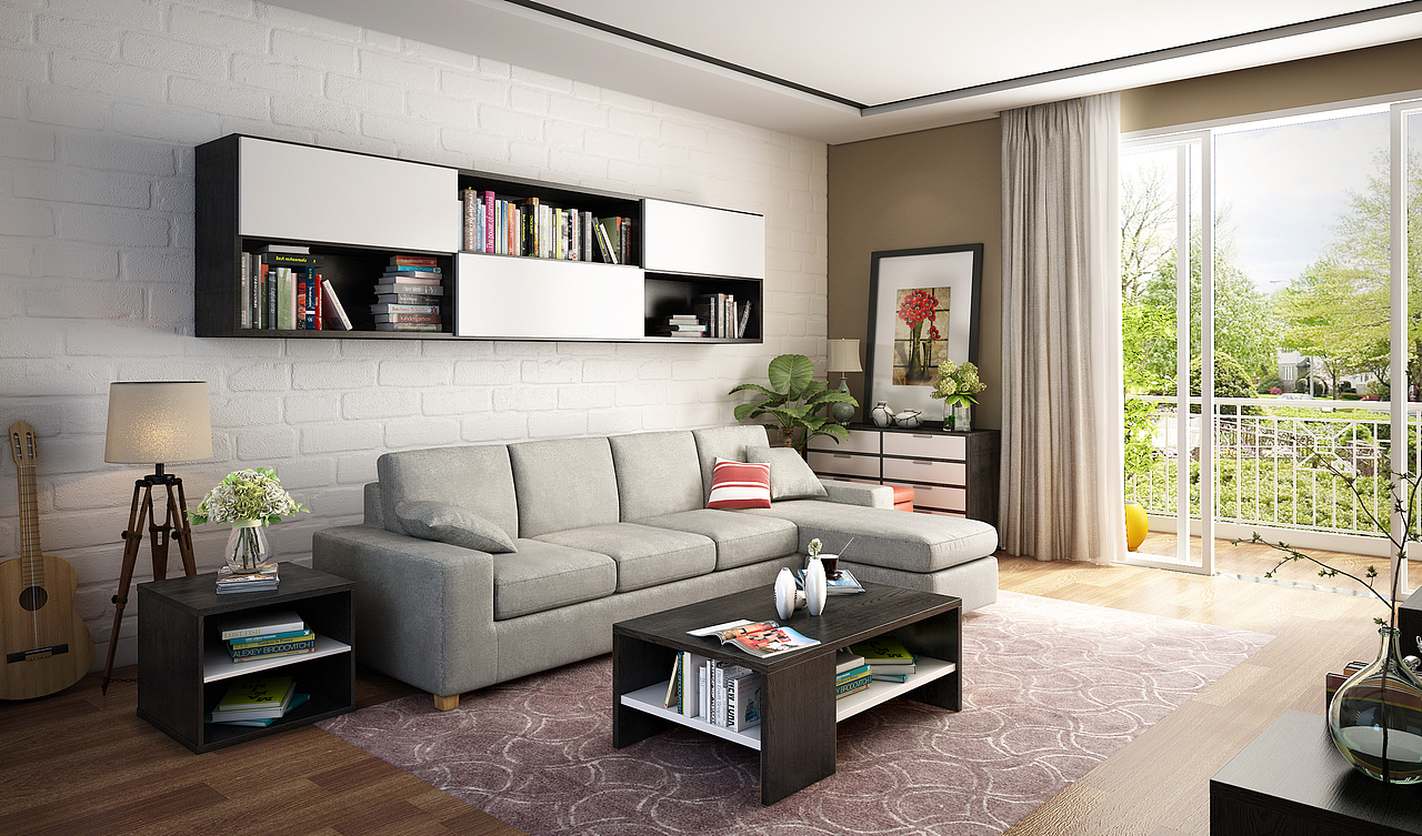 布艺沙发,沙发3D设计, 3D效果图, 家具3D设计, 家具设计