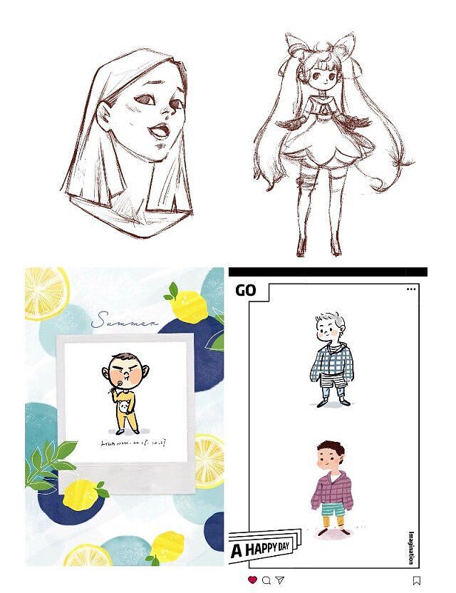 10月习作 — 花妞