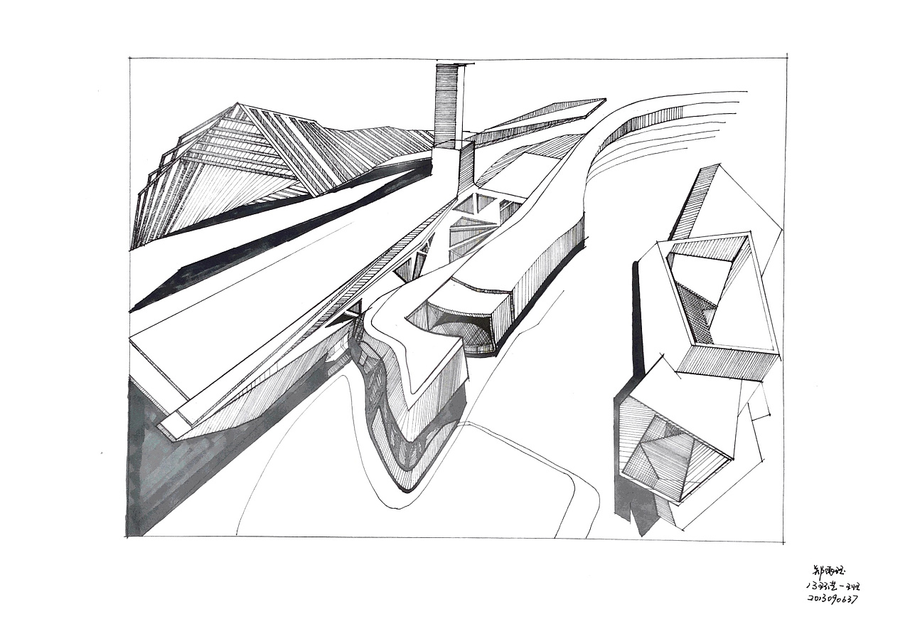 草图绘制 · 建筑 景观