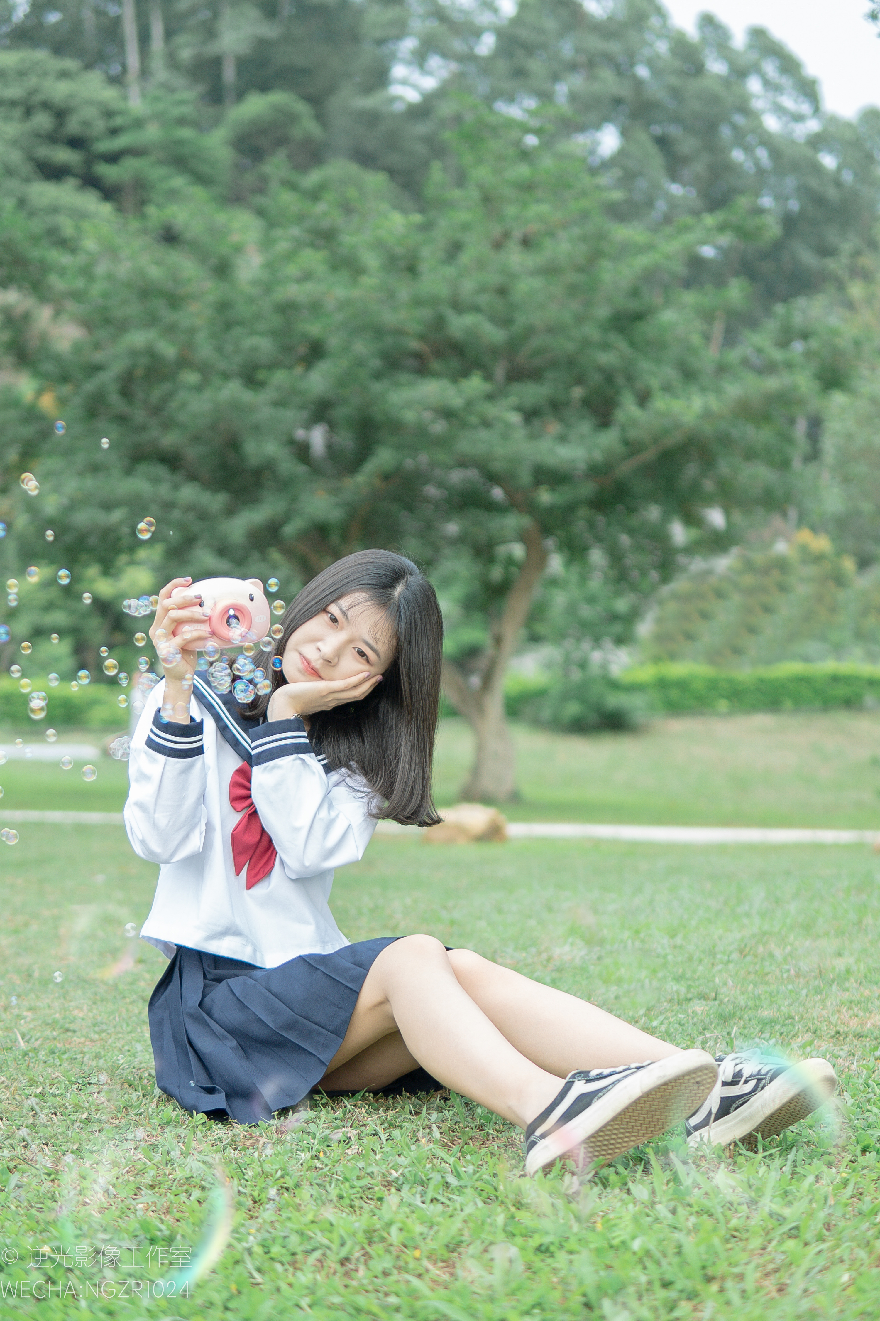 夏日清爽jk|摄影|人像摄影|摄影师小吴同学 - 原创作品 - 站酷 (zcool