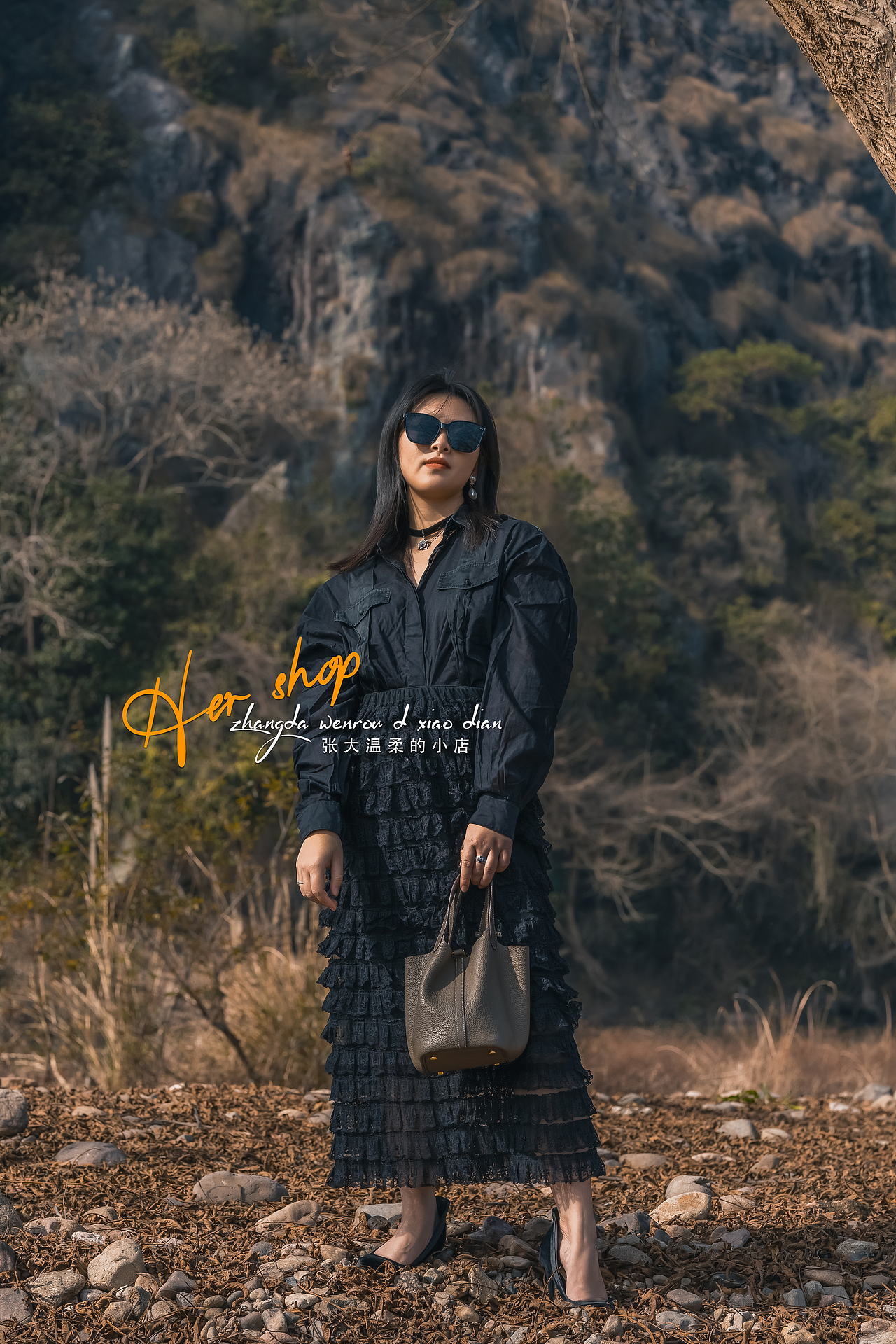 冬日的黑色诱惑