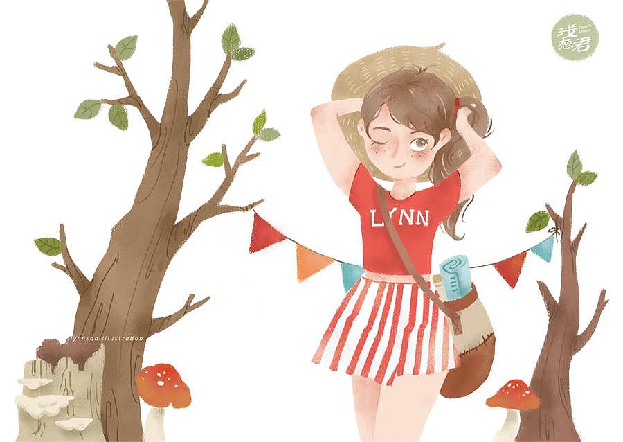 果汁女孩-一些板绘涂鸦作品小结（图ZMTcwNzY5ODYw） - 儿童插画 - 站酷设计师葱喵san原创素材 - 站酷ZCOOL