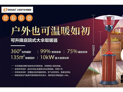 三诺燃气户外灯箱广告