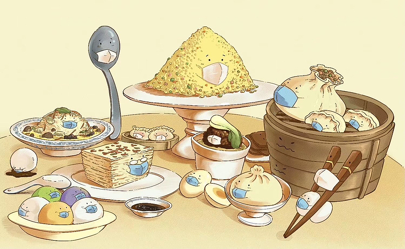 扬州疫情插画设计（图ZMzI5NDU5NzQw） - 商业插画 - 站酷设计师南瓜慕斯原创素材 - 站酷ZCOOL