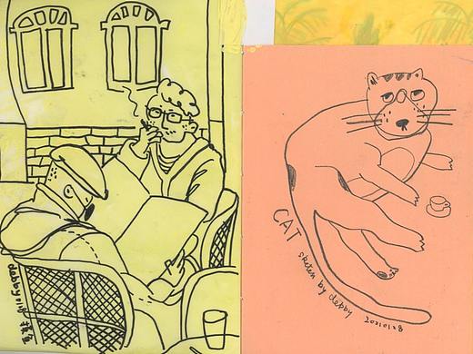 NO.2 SKETCHBOOK（個(gè)人主頁-ZNTE4NDE0MjA=） - 創(chuàng)作習(xí)作 - 站酷設(shè)計(jì)師imdebbie_chen原創(chuàng)素材 - 站酷ZCOOL