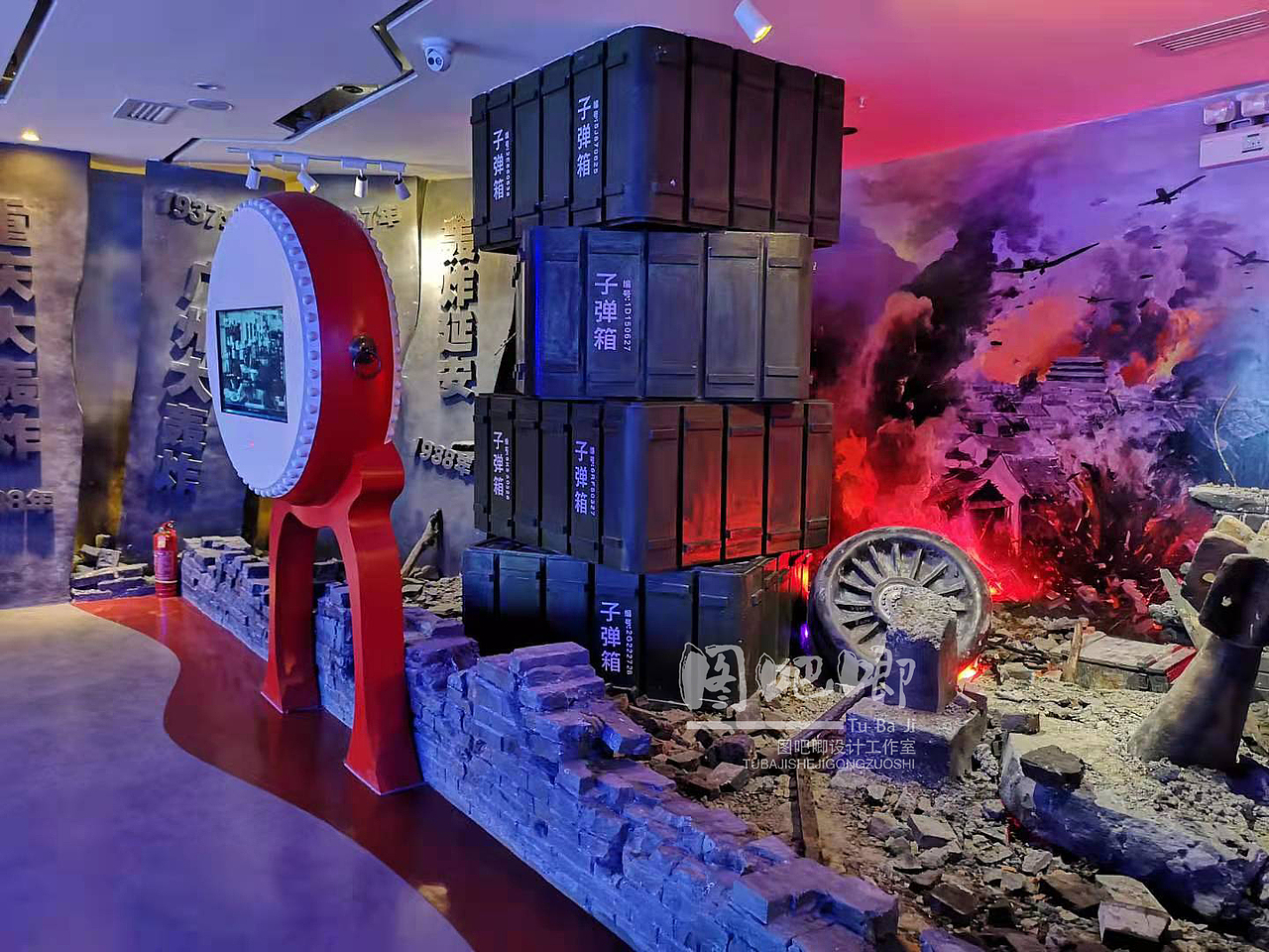 已竣工的人防展馆