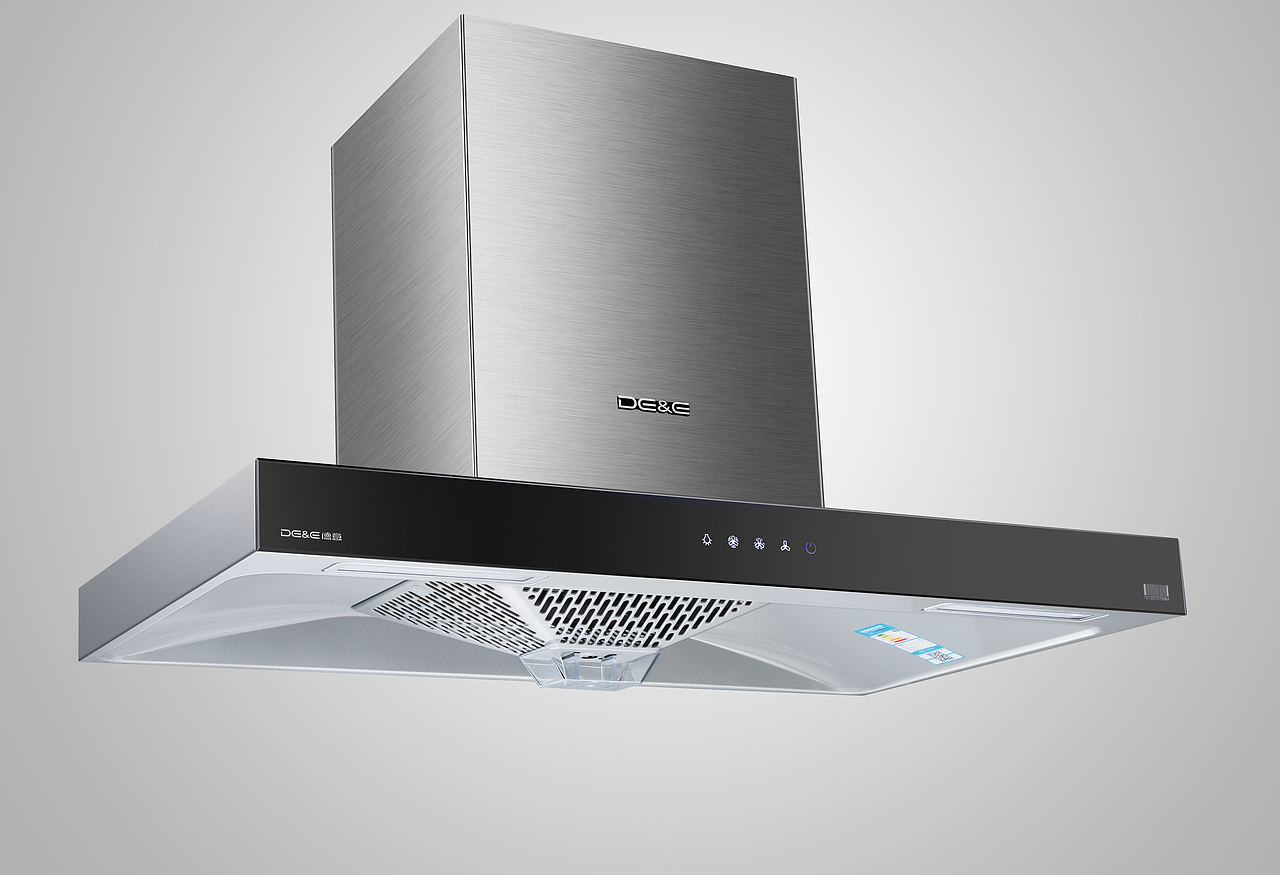 摄影后期-产品精修图-抽油烟机