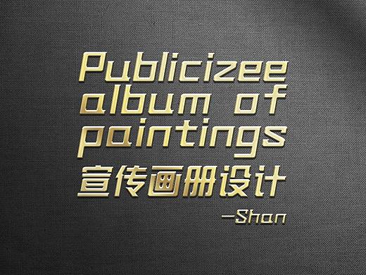 宣传单 画册