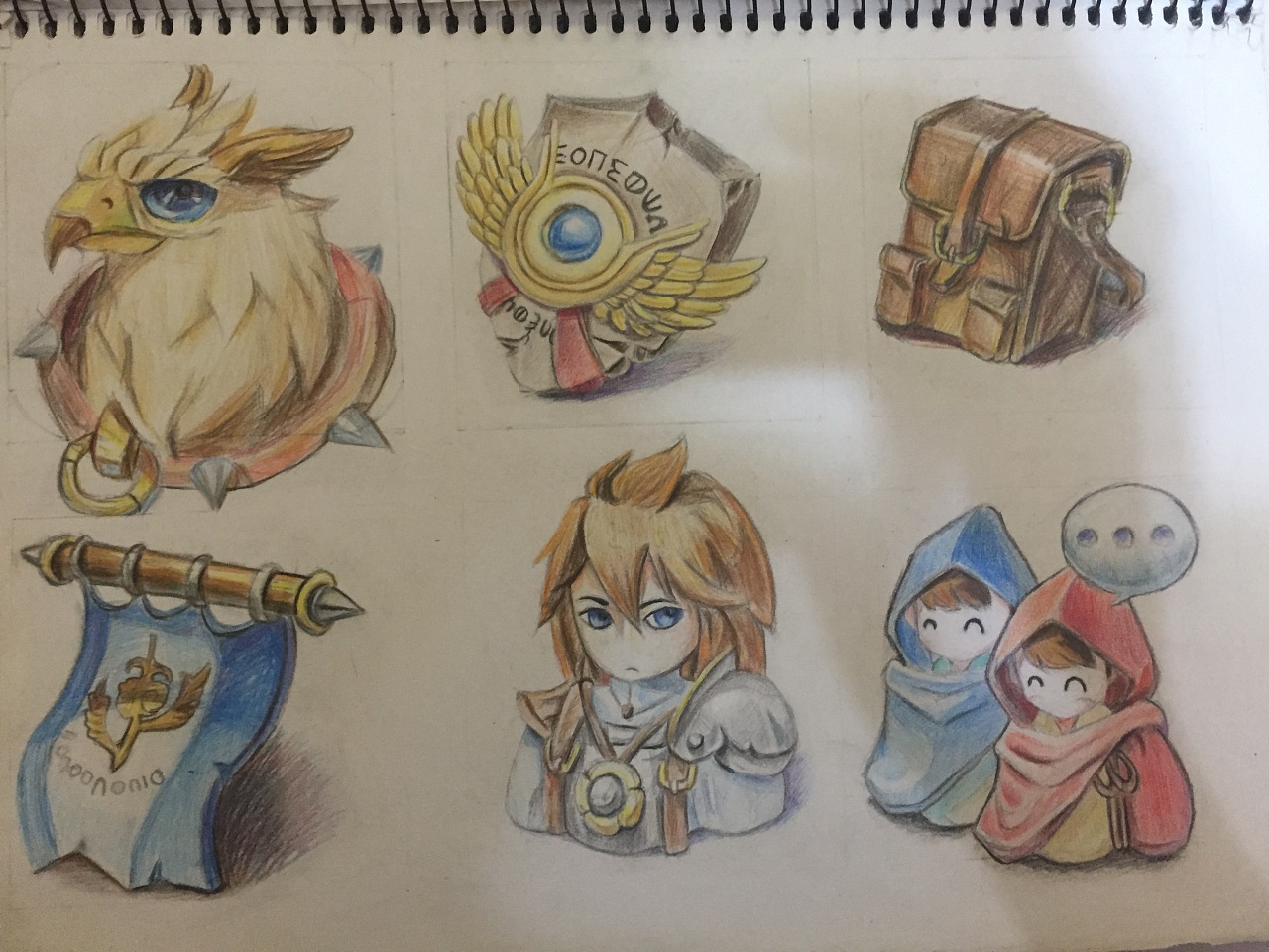 [手绘]练习 图标