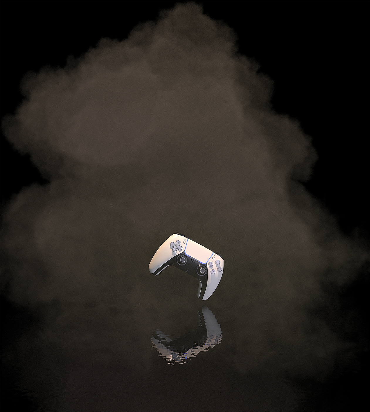 自己做的一个有关烟雾的练习