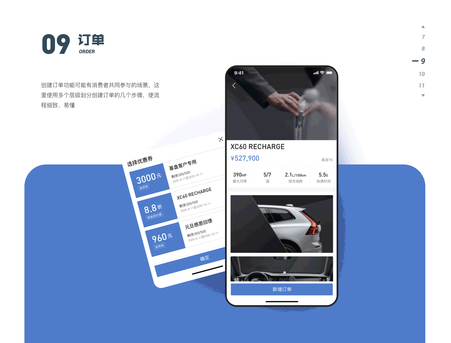 车辆销售辅助APP（图ZMjQ1NjI0MTA0） - APP界面 - 站酷设计师_月色三更原创素材 - 站酷ZCOOL