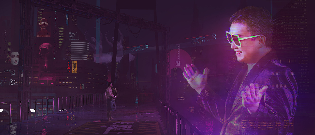 毕设《ANATTA》中的场景概念设计/后期制作（图ZMTE2MDE4OTg0） - 场景 - 站酷设计师杜依桐原创素材 - 站酷ZCOOL