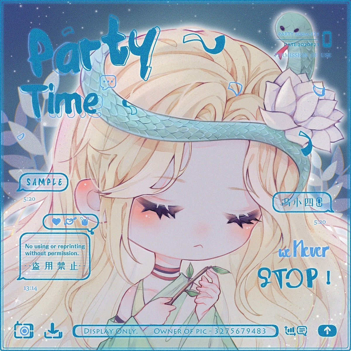 非常可爱的QQ头角色的绘画（图ZMjU2NzA5Nzg4） - 艺术插画 - 站酷设计师哩哩1原创素材 - 站酷ZCOOL