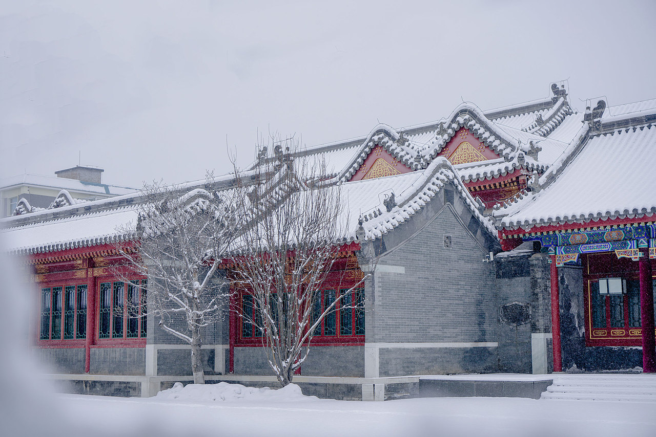 雪下北京（图ZMTk1NDU2NDEy） - 其他摄影 - 站酷设计师房子_房子原创素材 - 站酷ZCOOL