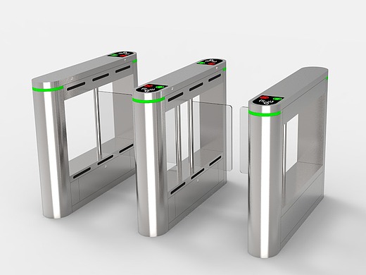 幼儿园闸机蜻蜓闸机校园推送系统测温人脸识别闸机