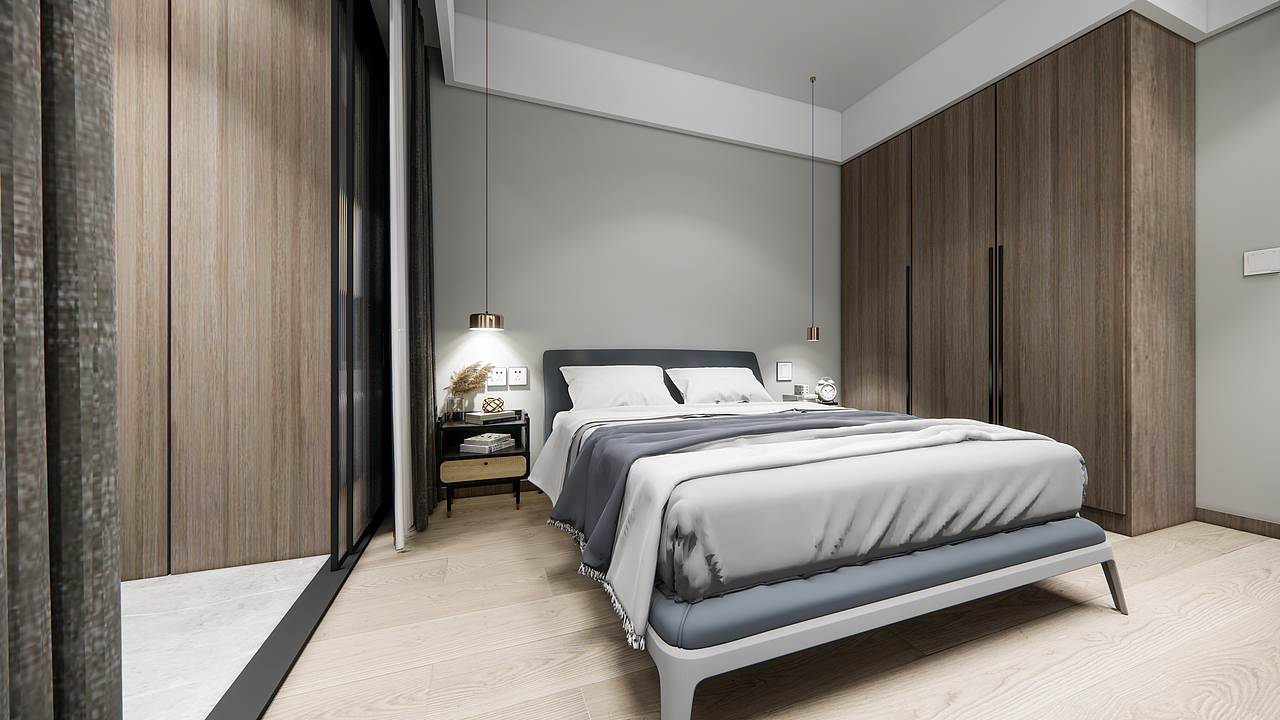 学区房改造项目，一居室变两居室（图ZMjc0Njk3NDUy） - 家装设计 - 站酷设计师南京独立设计风声原创素材 - 站酷ZCOOL