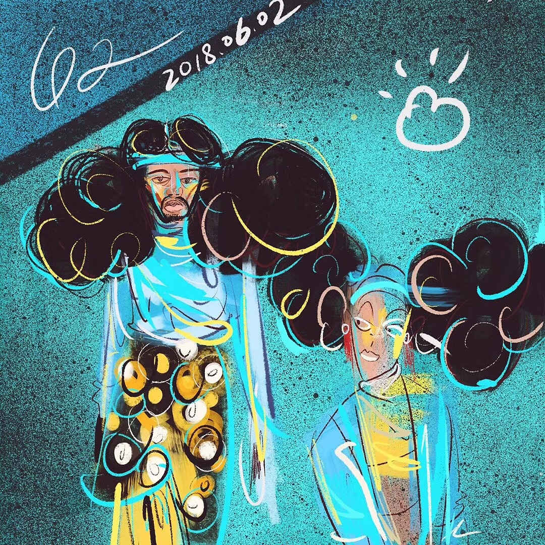 2018 年中存档（图ZMTIxNjgzOTE2） - 创作习作 - 站酷设计师4又飞飞原创素材 - 站酷ZCOOL