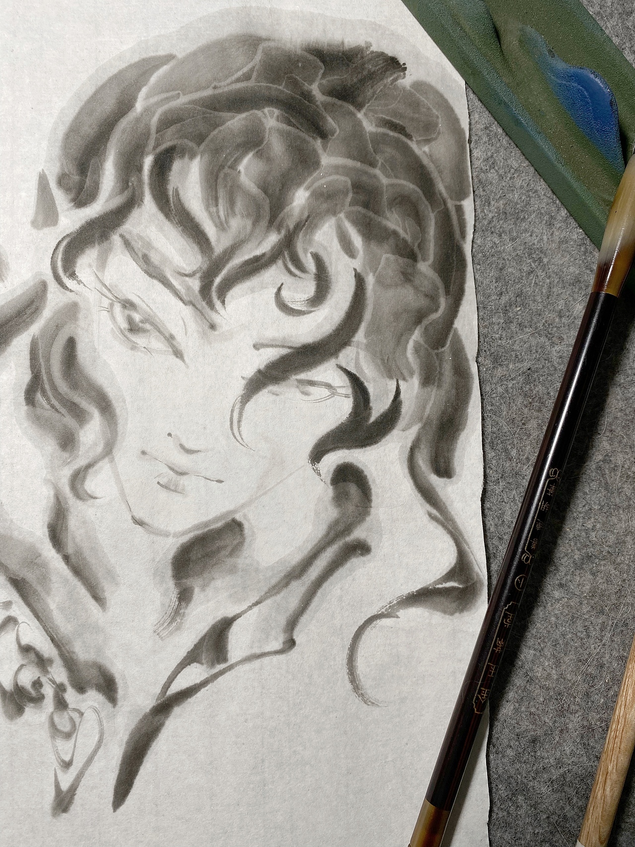 立冬九图水墨涂