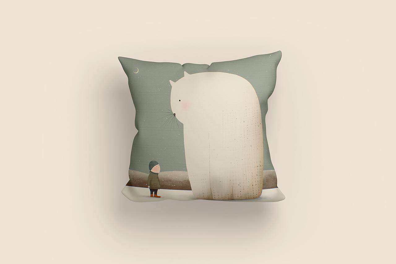 插画—《大白的奇妙旅行》