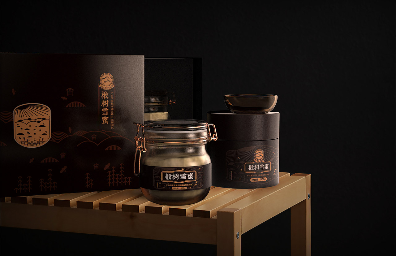 大顶山椴树雪蜜系列品牌包装升级