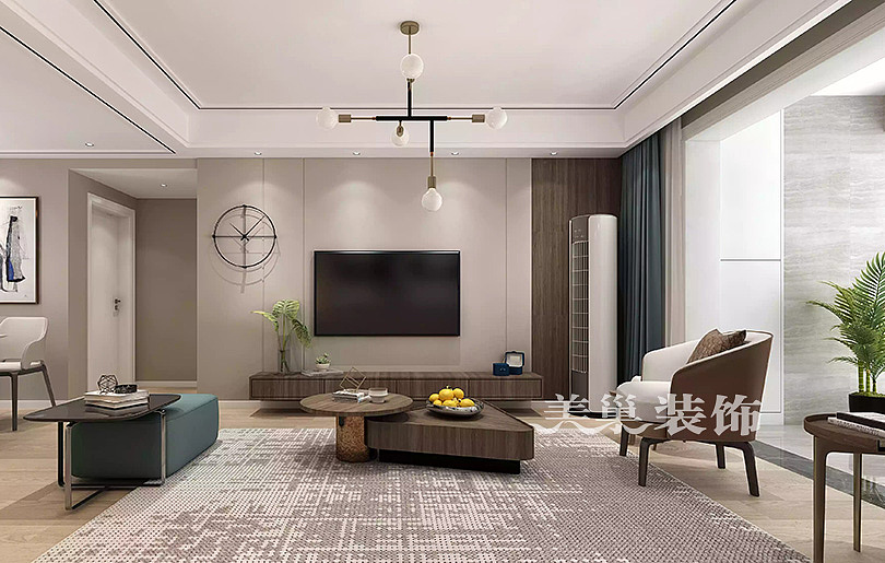 现代电视背景墙