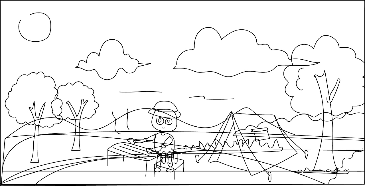 川页的夏天-2（图ZMjA1MDg3OTA4） - 儿童插画 - 站酷设计师谁能告诉我原创素材 - 站酷ZCOOL