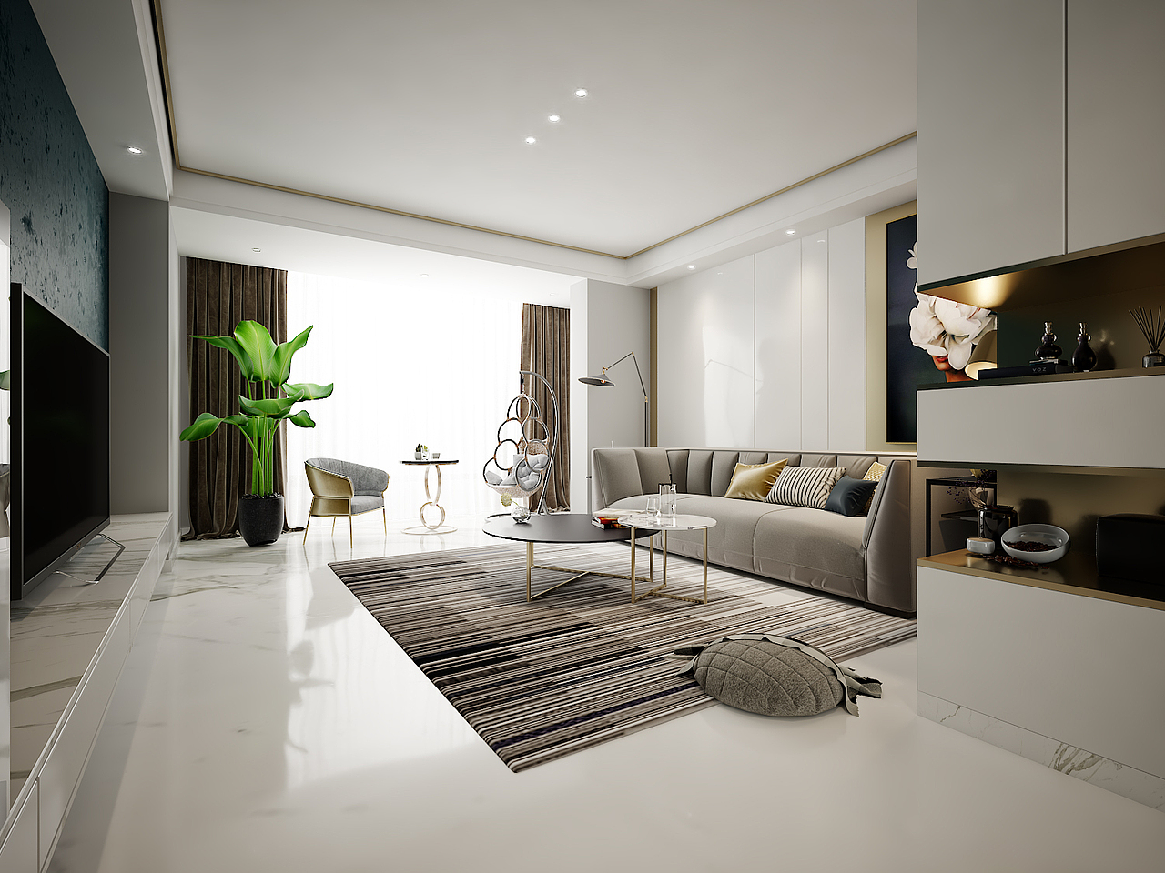 现代轻奢（图ZMTE3NzIzMTY4） - 家装设计 - 站酷设计师室内爱好者原创素材 - 站酷ZCOOL