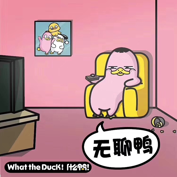 W.T.Duck什么鸭插画