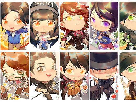 假面骑士铠武 Q版挂件图