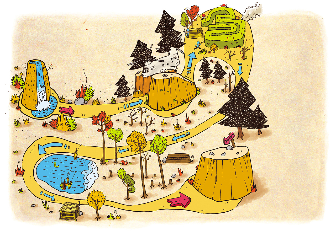 游戏类插画 合集一（图ZMjA4OTcxNDg=） - 儿童插画 - 站酷设计师whw131原创素材 - 站酷ZCOOL