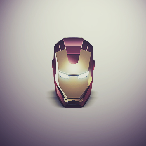 钢铁侠 iron man 图标设计