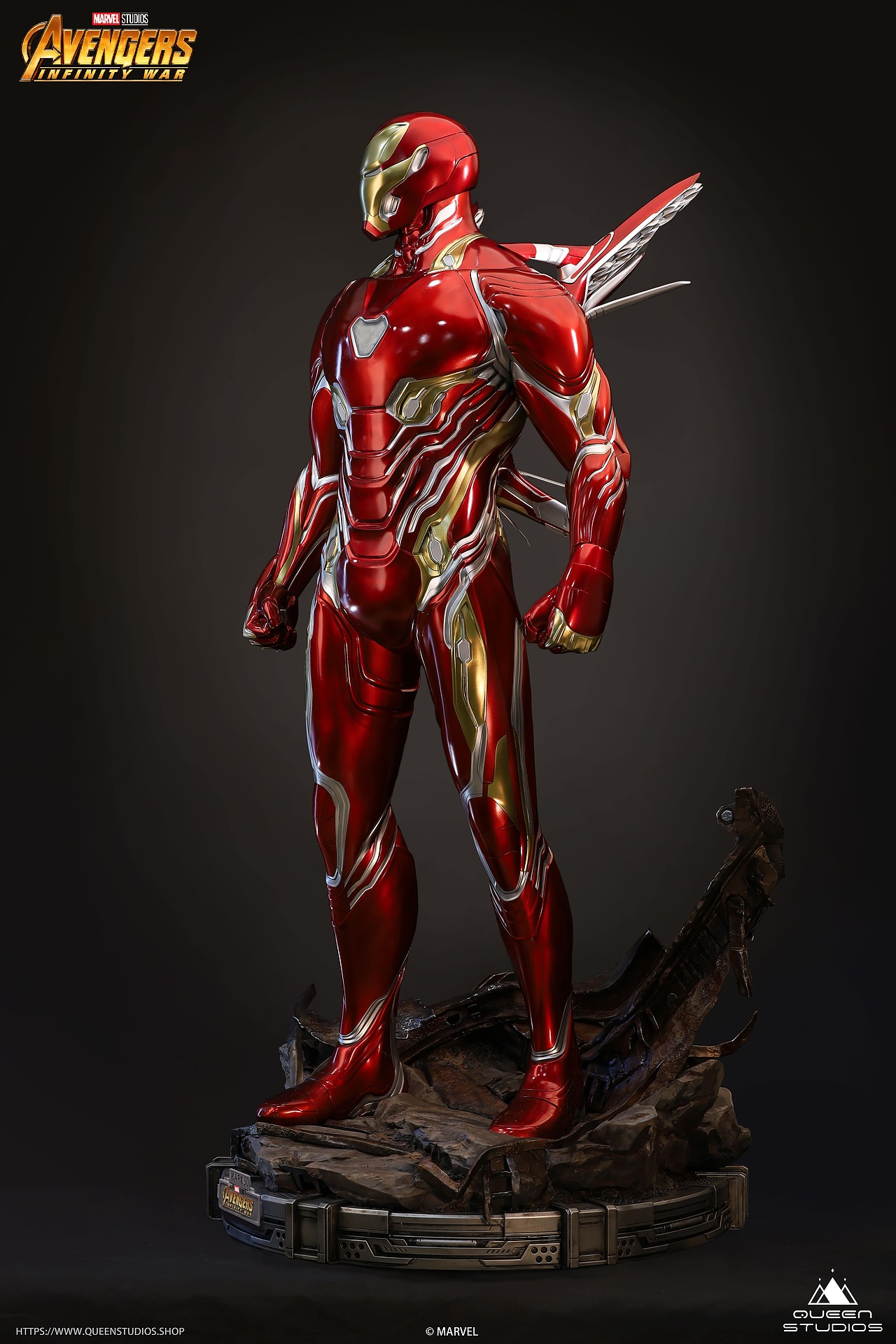 queenstudios钢铁侠mark5012全身像