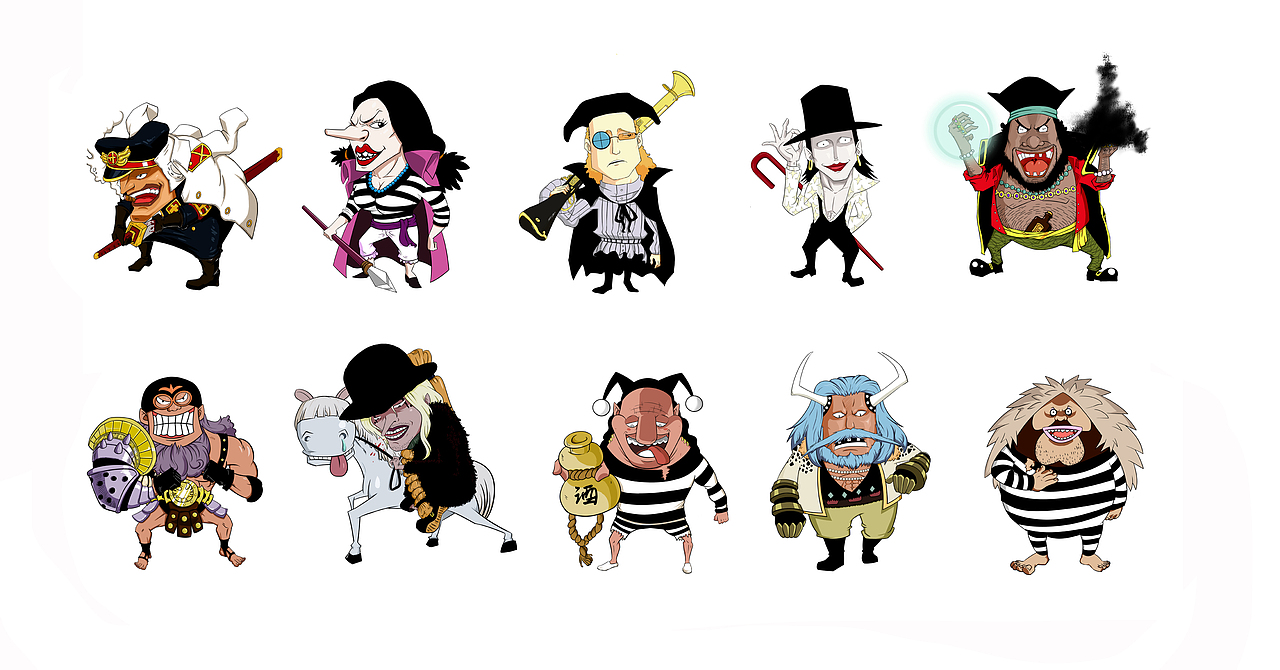 海贼王黑胡子海贼团