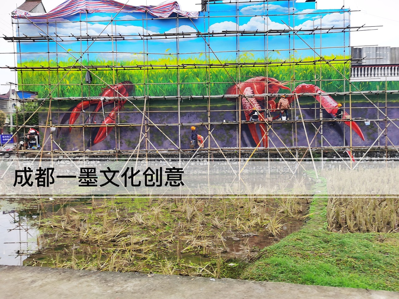 新农村墙绘（图ZMjk1NTgyNjM2） - 绘画 - 站酷设计师墙绘壁画原创素材 - 站酷ZCOOL