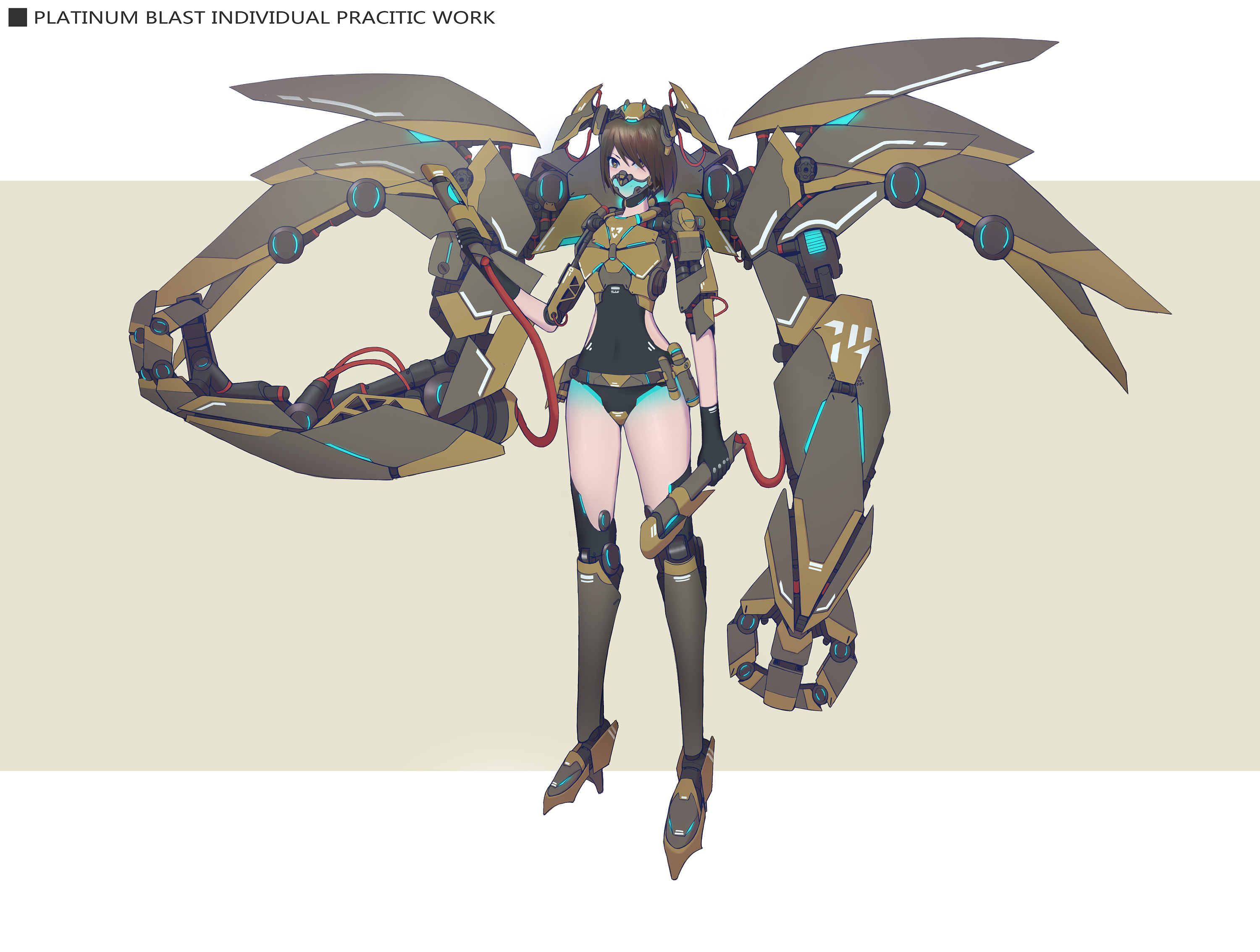 寒假练习——5只龙形机娘的设计