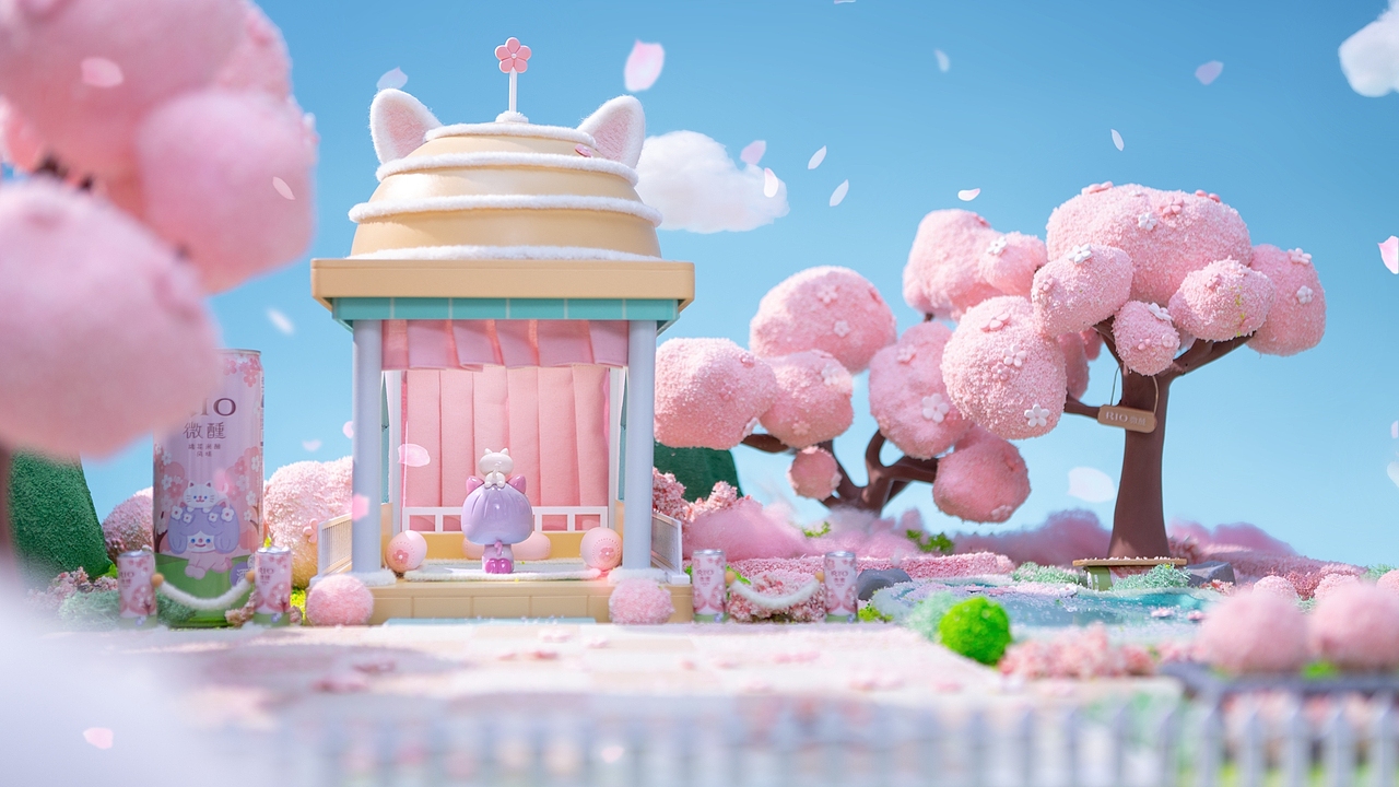 rio微醺xrico《桃花岛》春限定格动画