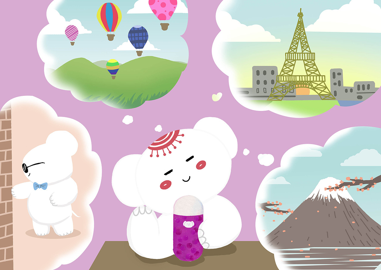 素匠泰茶小稿（图ZMjE1MjQ0ODc2） - 商业插画 - 站酷设计师南瓜慕斯原创素材 - 站酷ZCOOL