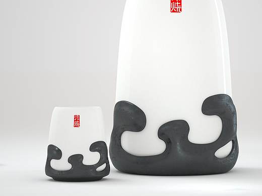 一个瓶子