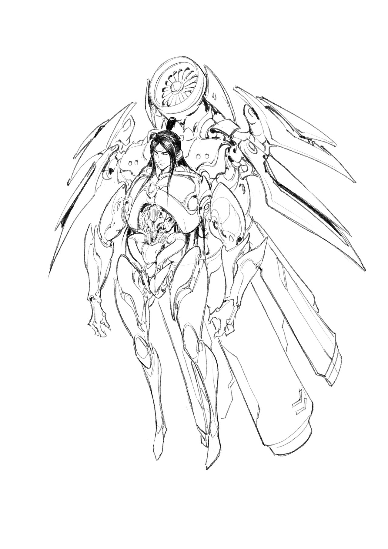 一些人物设计稿