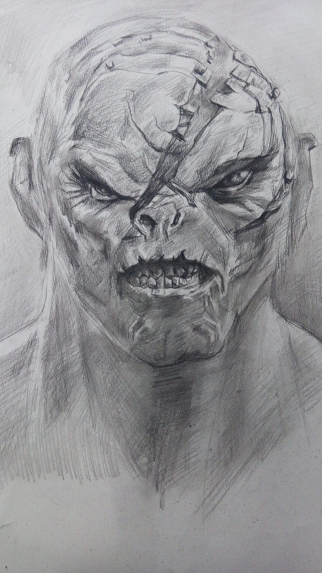 素描-强兽人-指环王