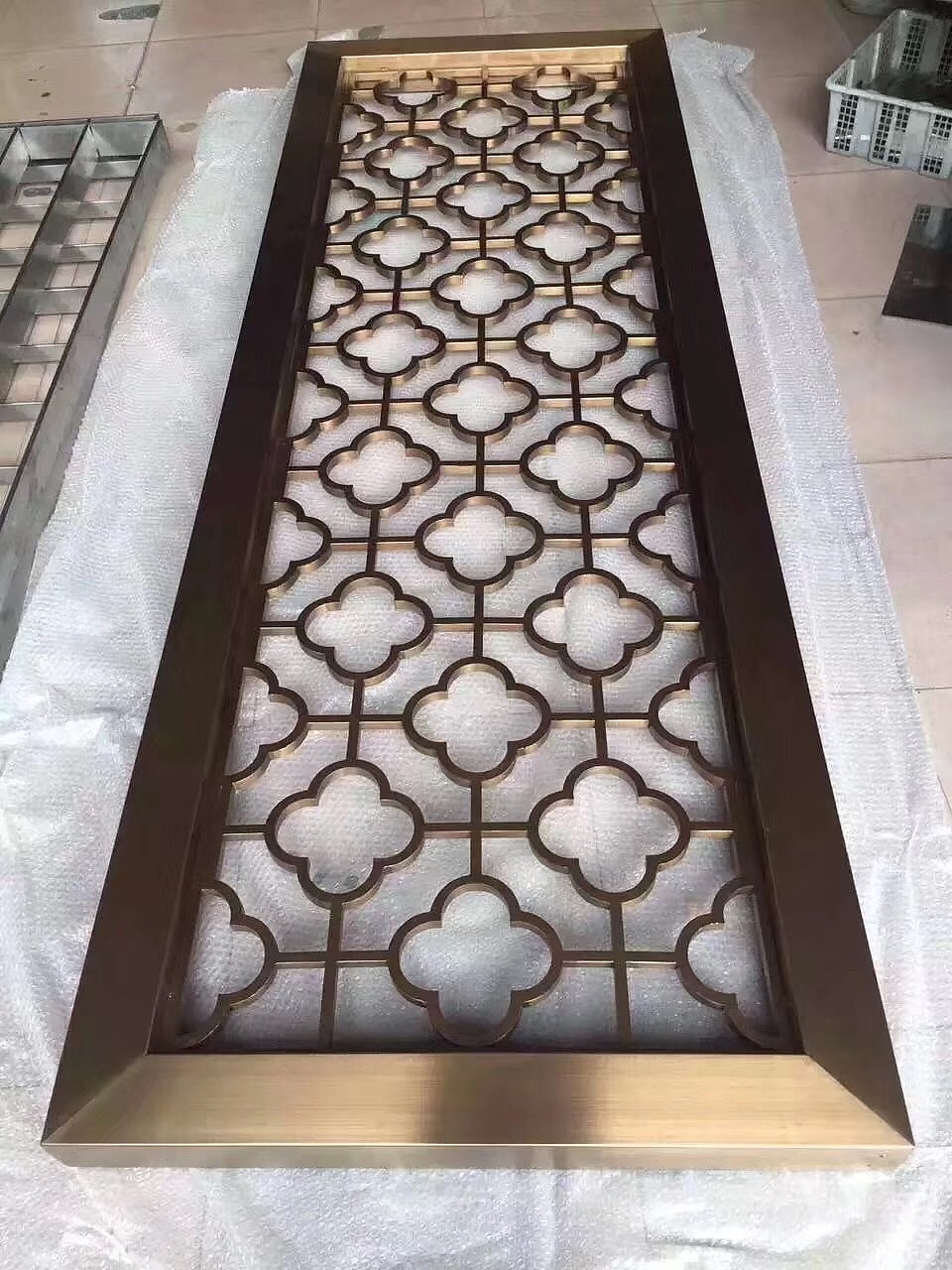 厂家定做酒店不锈钢装饰屏风背景墙批发