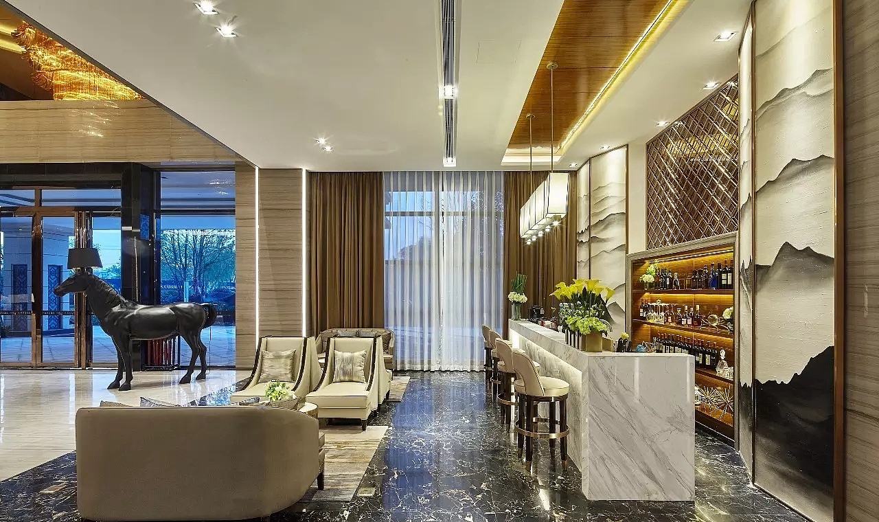 【美致软装作品】合众-领岛售楼部