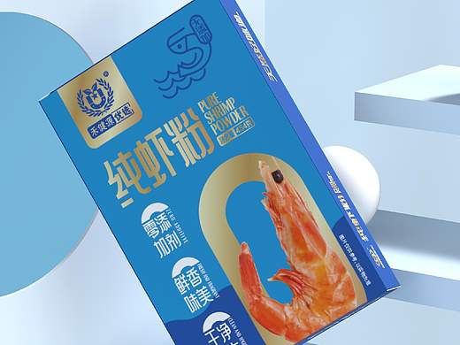 包装设计 海鲜包装 调味品包装 特产包装 纯虾粉