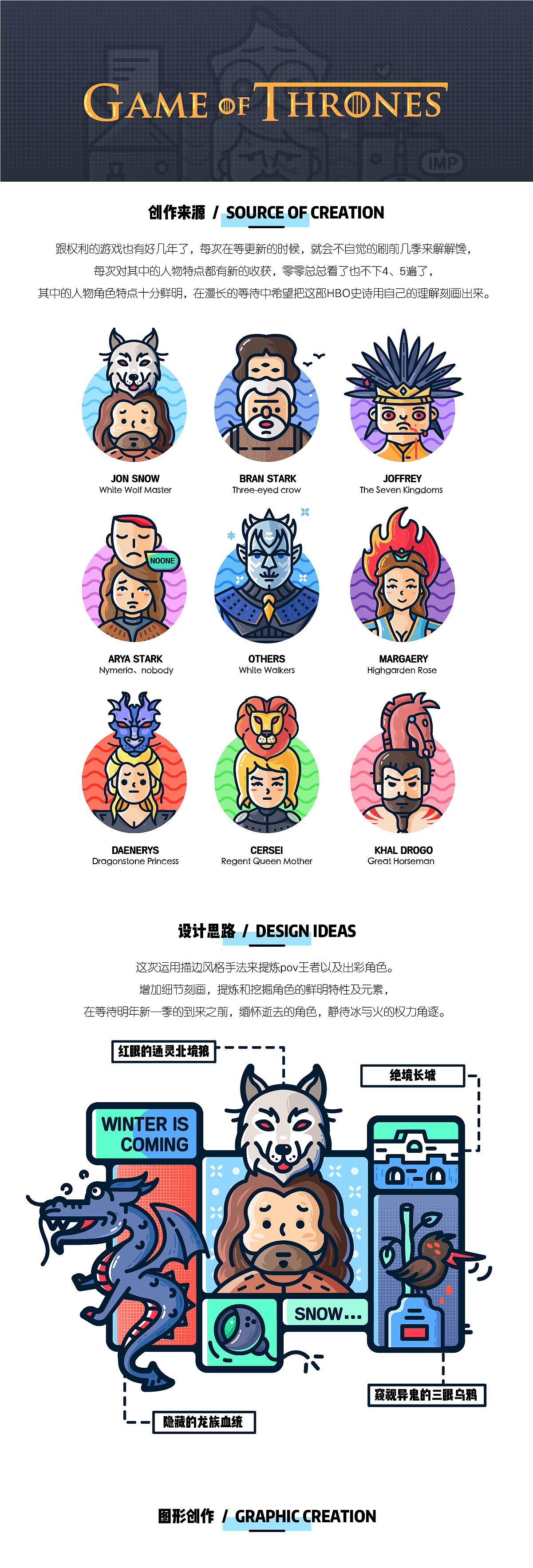 【描边风格插图】-权力的游戏（图ZMTI3MDk5Mzcy） - 图案 - 站酷设计师谢汤圆原创素材 - 站酷ZCOOL