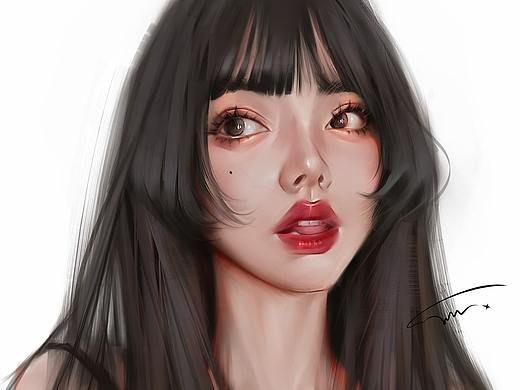 厚涂人物插画