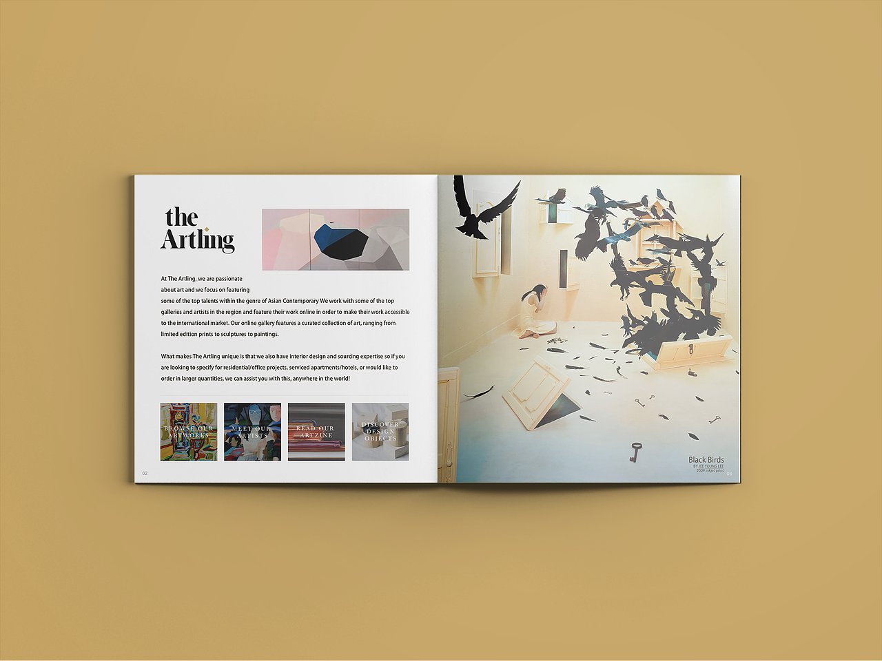 The Artling 宣传册 ——亚洲艺术品宣传册 画册宣传册（图ZMTM1NjM4MTQ4） - 宣传物料 - 站酷设计师_momoko原创素材 - 站酷ZCOOL